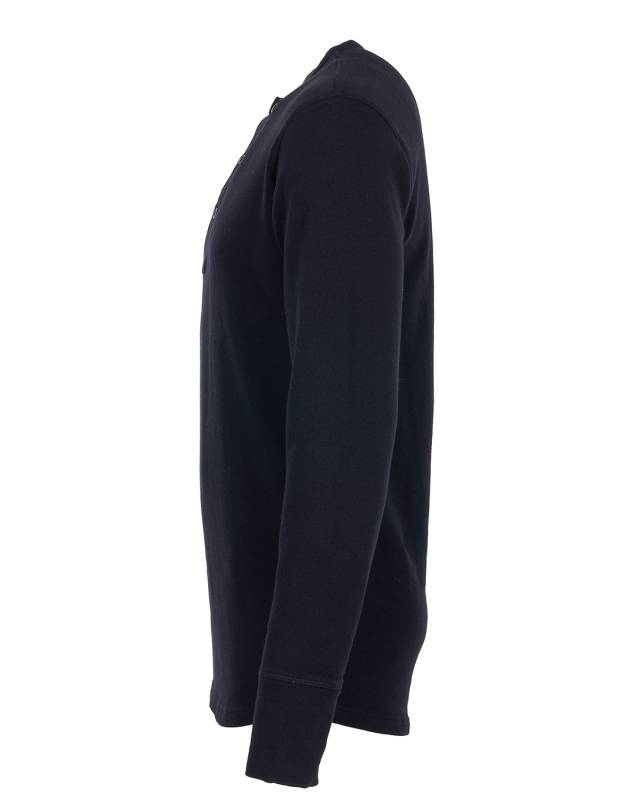 Pike Brothers 1954 Utility Shirt Long Sleeve faded black Blitzverkäufe