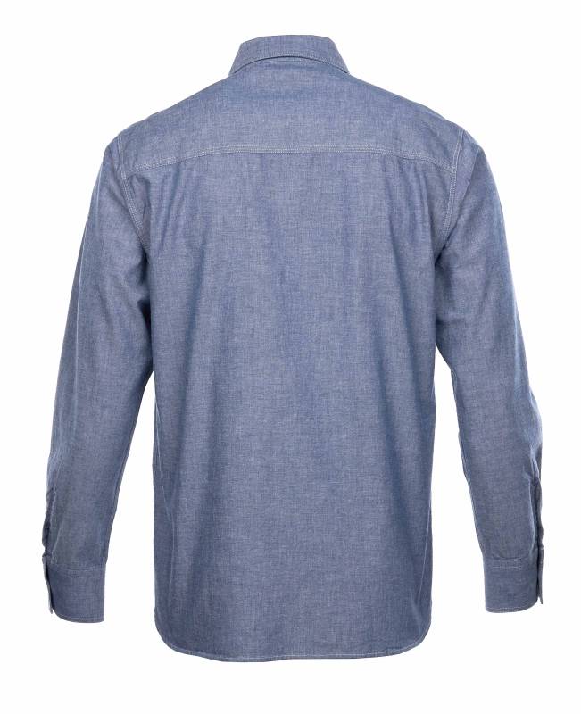 Pike Brothers 1937 Roamer Shirt blue chambray Kostenloser Versand