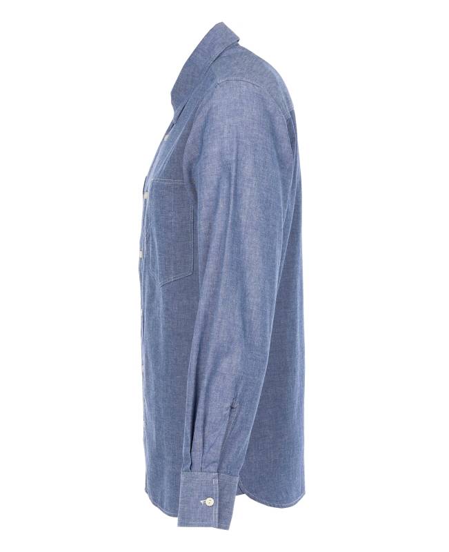 Pike Brothers 1937 Roamer Shirt blue chambray Kostenloser Versand