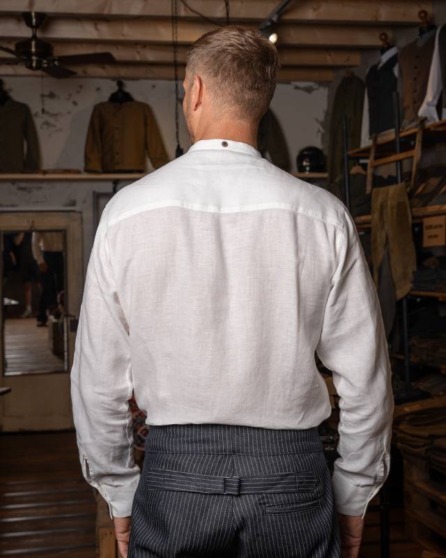 Pike Brothers 1923 Buccanoy Shirt linen ecru Meist gekauft