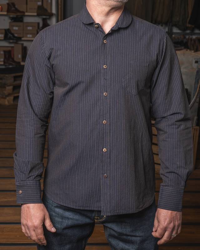 Pike Brothers 1908 Miner Shirt Hosai blue Schlussverkauf