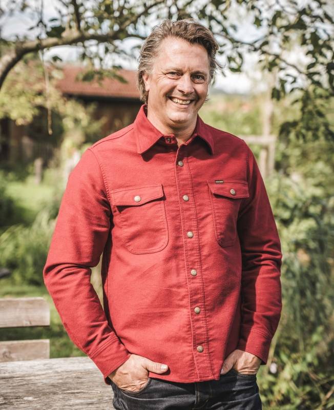 Pike Brothers 1943 CPO Shirt Moleskin dark red Blitzverkäufe