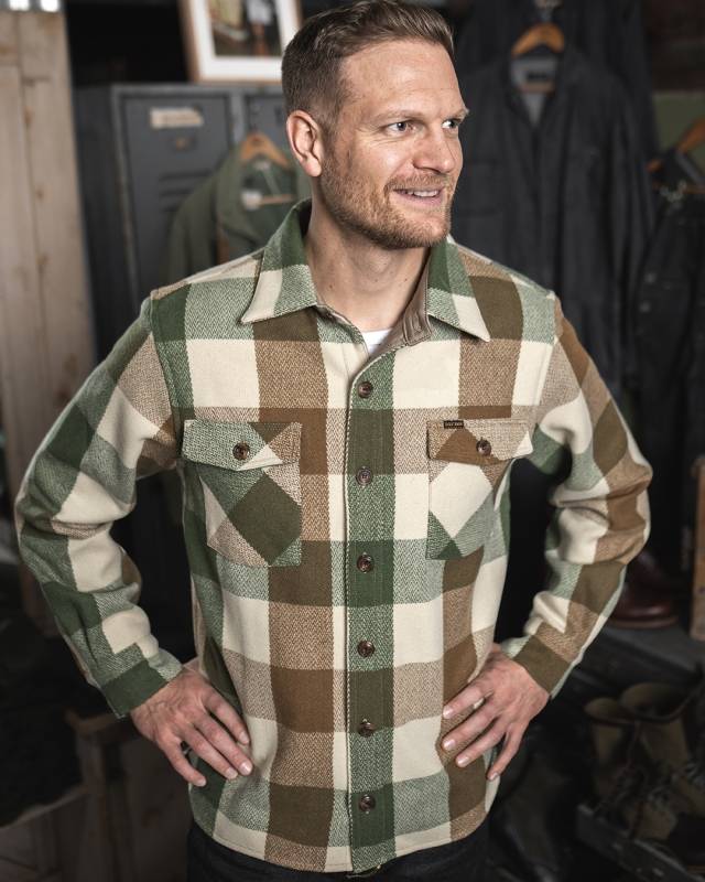 Pike Brothers 1943 CPO Shirt Ohio green Outlet