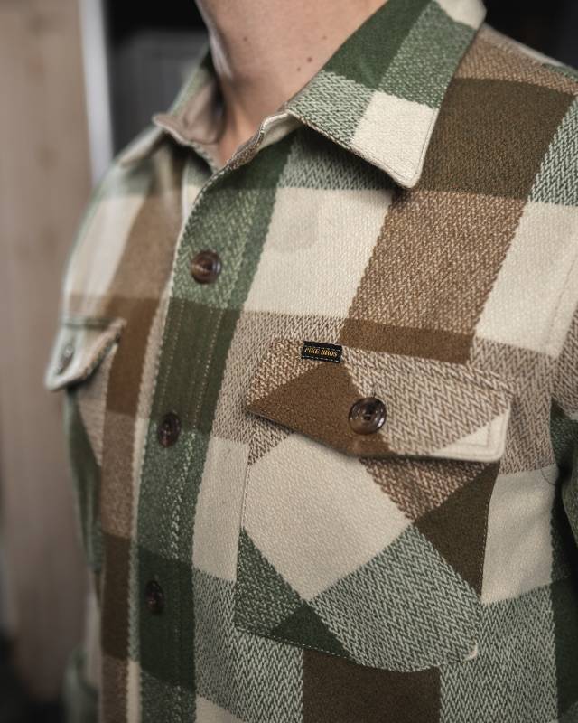Pike Brothers 1943 CPO Shirt Ohio green Outlet