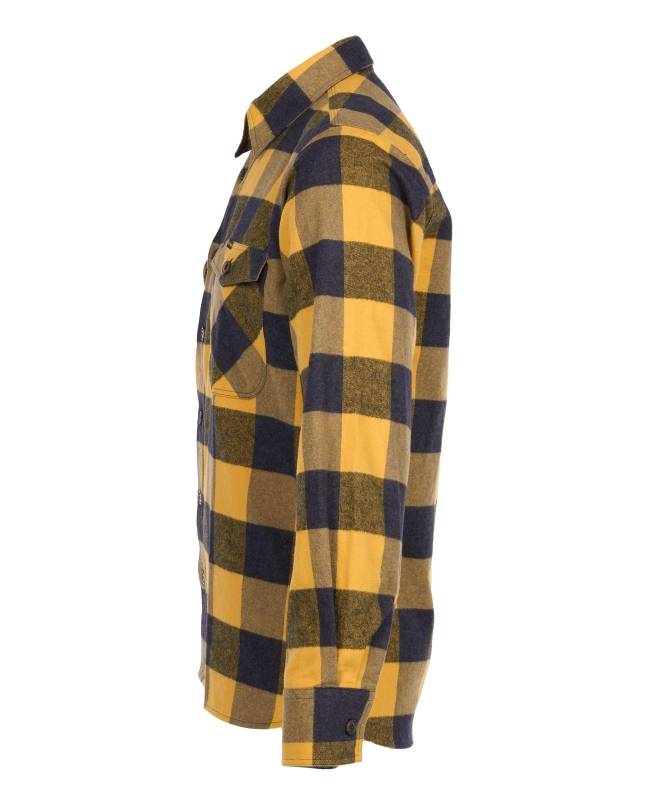Pike Brothers 1943 CPO Shirt Buffalo yellow flannel im Angebot