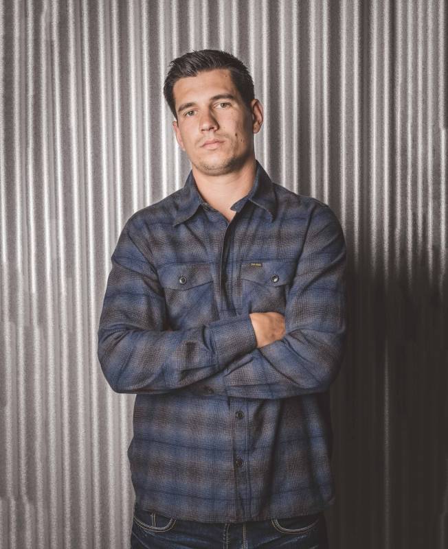Pike Brothers 1943 CPO Shirt Tijuana blue Fabrikverkauf