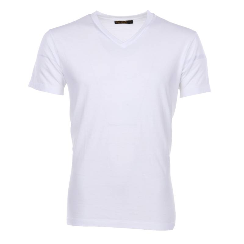 Pike Brothers 1965 V-Neck Set white Günstiger Verkauf