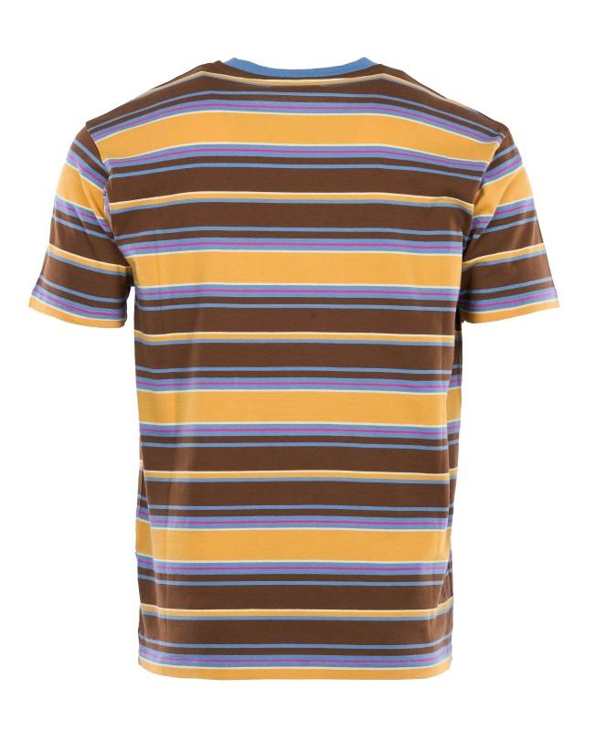 Pike Brothers 1971 Pocket Tee Malibu yellow Günstiger Verkauf