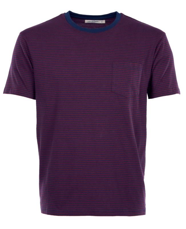 Pike Brothers 1971 Pocket Tee Malibu red Fabrikverkauf