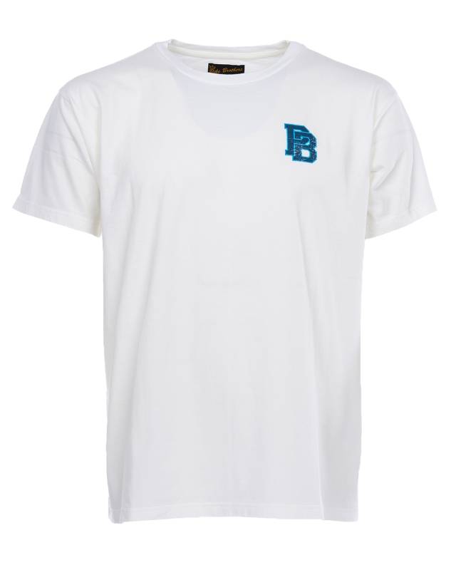 Pike Brothers 1969 Sports Tee Blue Castle Logo Print Blitzverkäufe