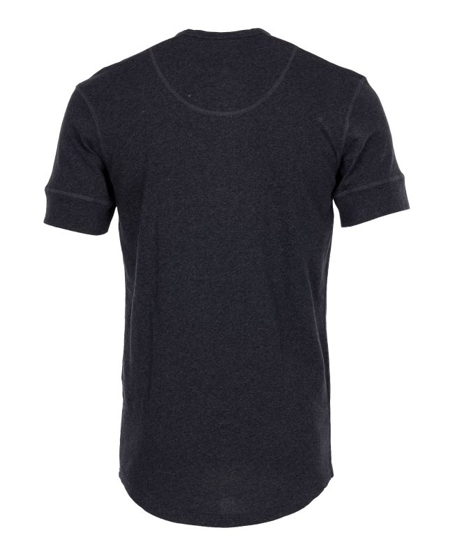 Pike Brothers 1927 Henley Shirt short sleeve iron grey Günstiger Verkauf