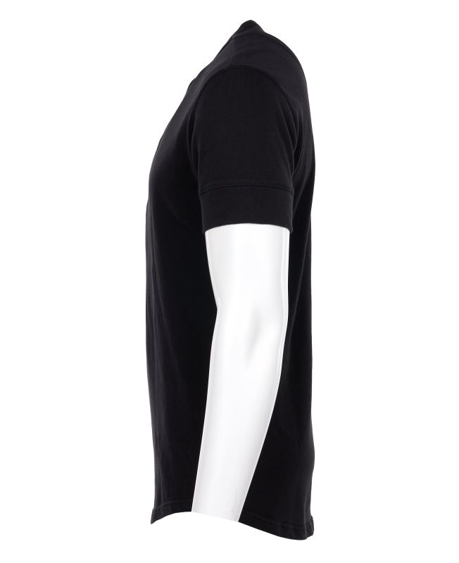 Pike Brothers 1927 Henley Shirt short sleeve faded black