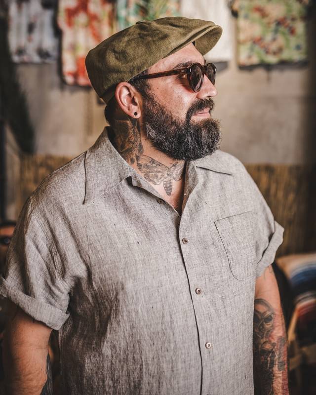 Pike Brothers 1947 Albert Shirt Sherkin grey Online