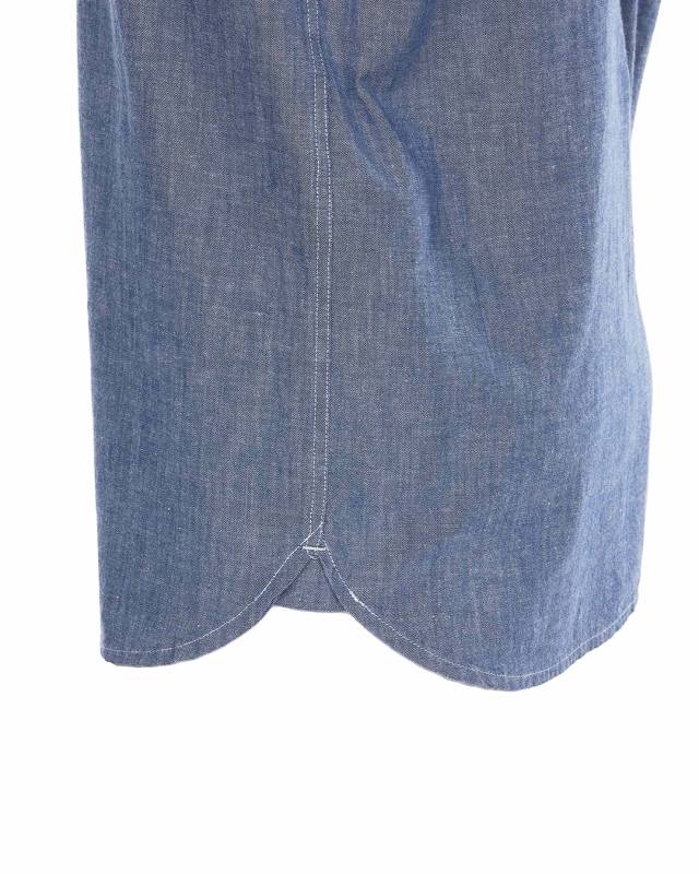 Pike Brothers 1937 Roamer Shirt Short sleeve blue chambray Hotsell