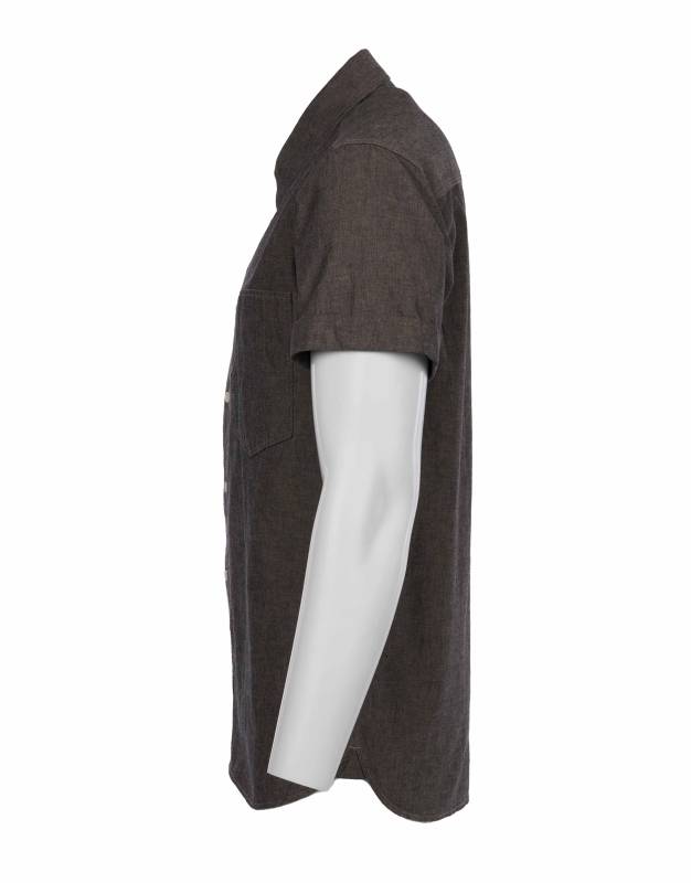 Pike Brothers 1937 Roamer Shirt Short sleeve charcoal grey im Angebot