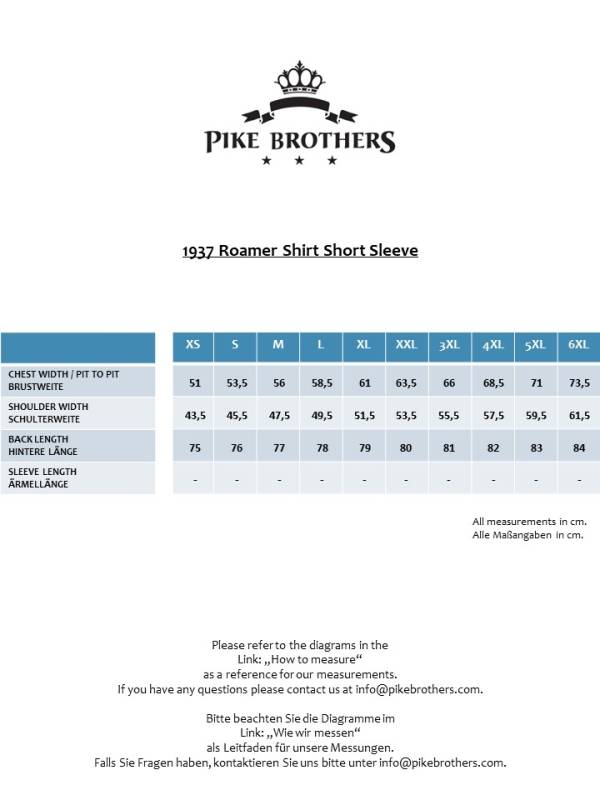 Pike Brothers 1937 Roamer Shirt Short sleeve Miyamato blue