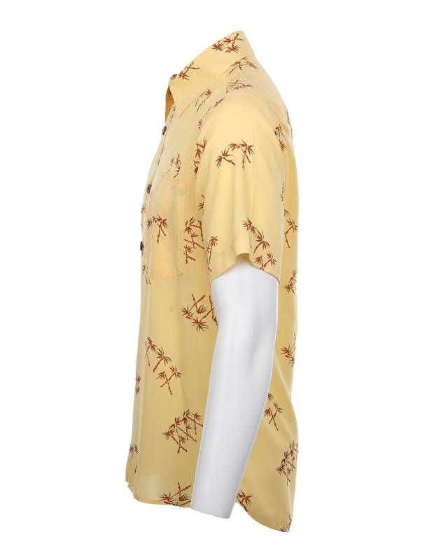 Pike Brothers 1937 Roamer Shirt short sleeve Bamboo yellow Auslauf