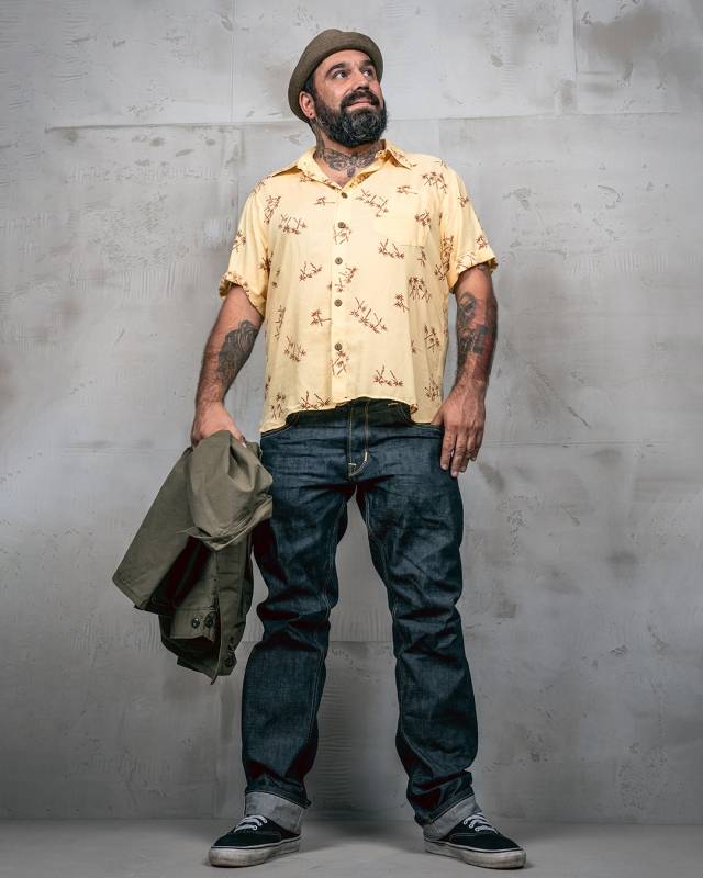 Pike Brothers 1937 Roamer Shirt short sleeve Bamboo yellow Auslauf