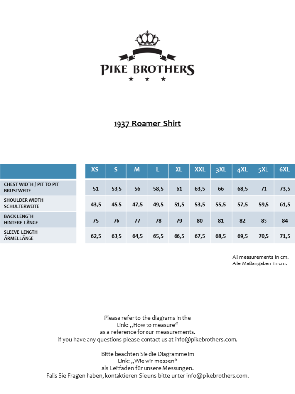 Pike Brothers 1937 Roamer Shirt Elliott red Bis zu 55% Rabatt