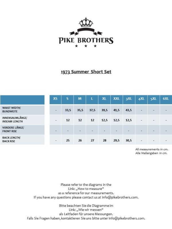 Pike Brothers 1973 Summer Short Set grey Meist gekauft