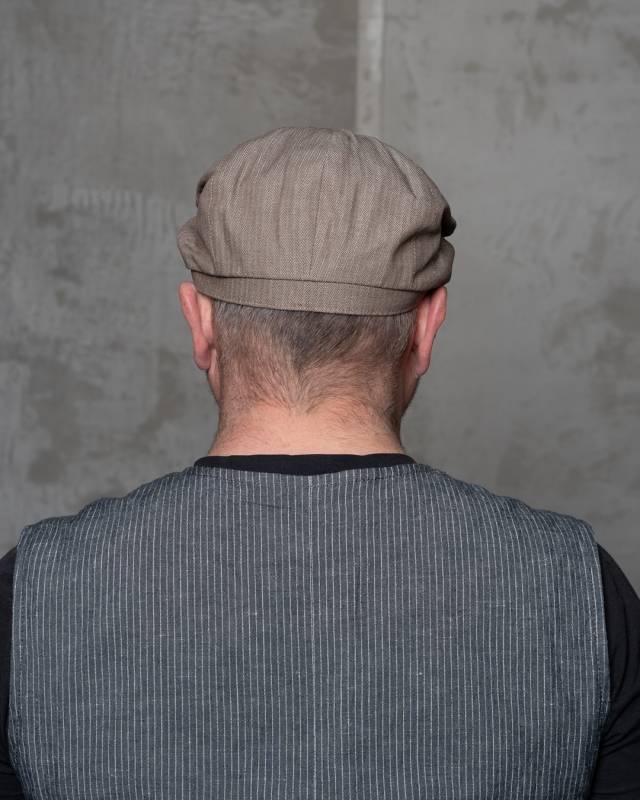 Pike Brothers 1928 Newsboy Cap HBT brown Angebote