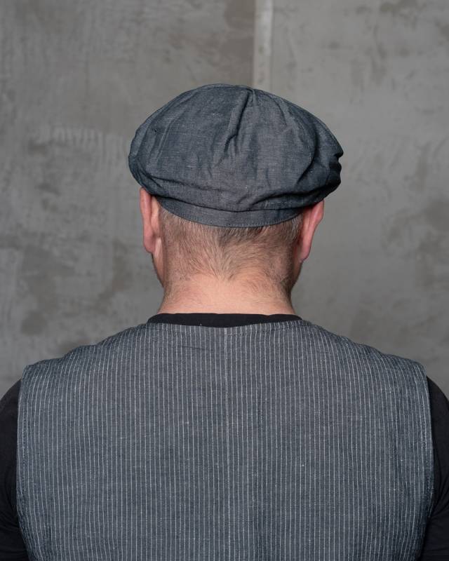 Pike Brothers 1928 Newsboy Cap smoke grey Günstiger Verkauf