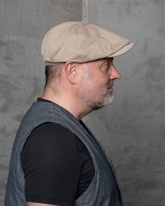 Pike Brothers 1928 Newsboy Cap cav. twill khaki Outlet