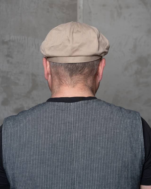 Pike Brothers 1928 Newsboy Cap cav. twill khaki Outlet