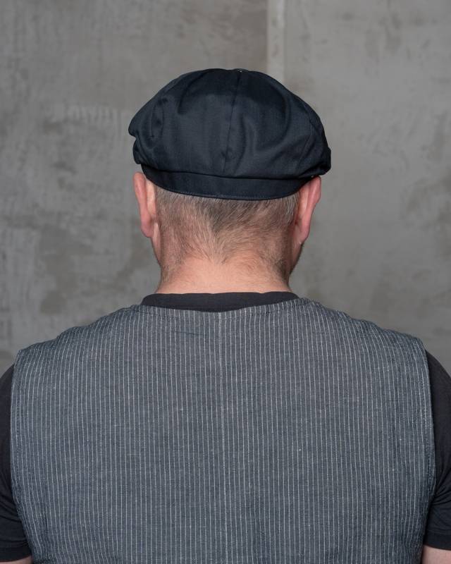 Pike Brothers 1928 Newsboy Cap cav twill navy Auslauf