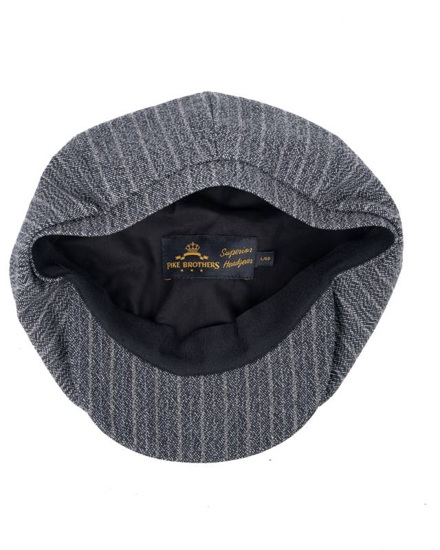 Pike Brothers 1928 Newsboy Cap Hacksaw grey Schlussverkauf