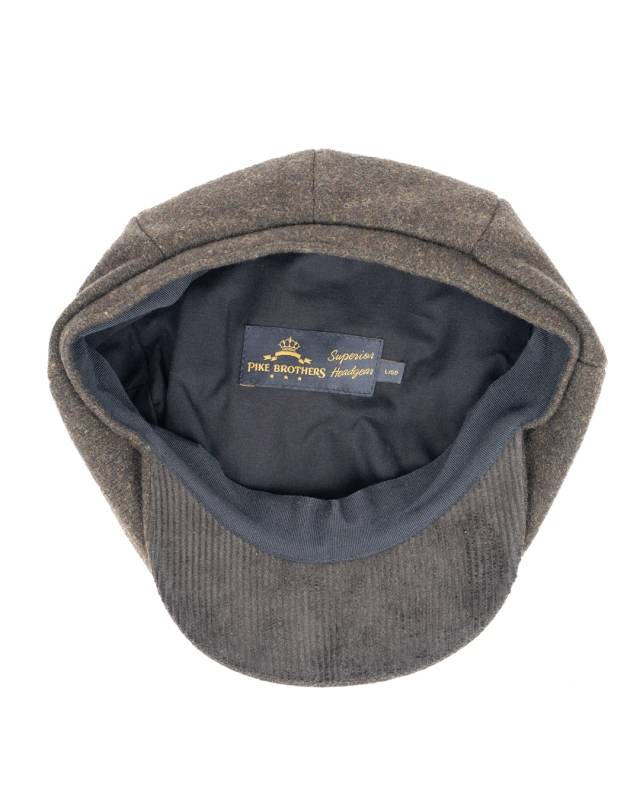 Pike Brothers 1928 Newsboy Cap Murdow green Fabrikverkauf