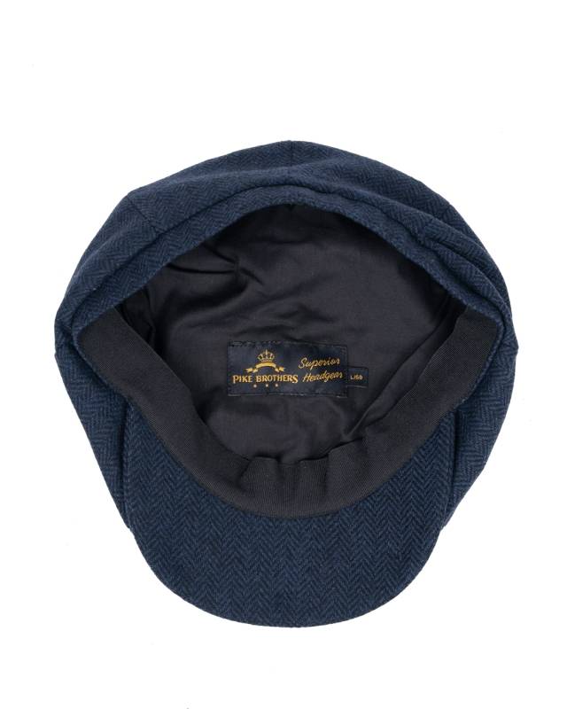 Pike Brothers 1928 Newsboy Cap Herbing blue Online