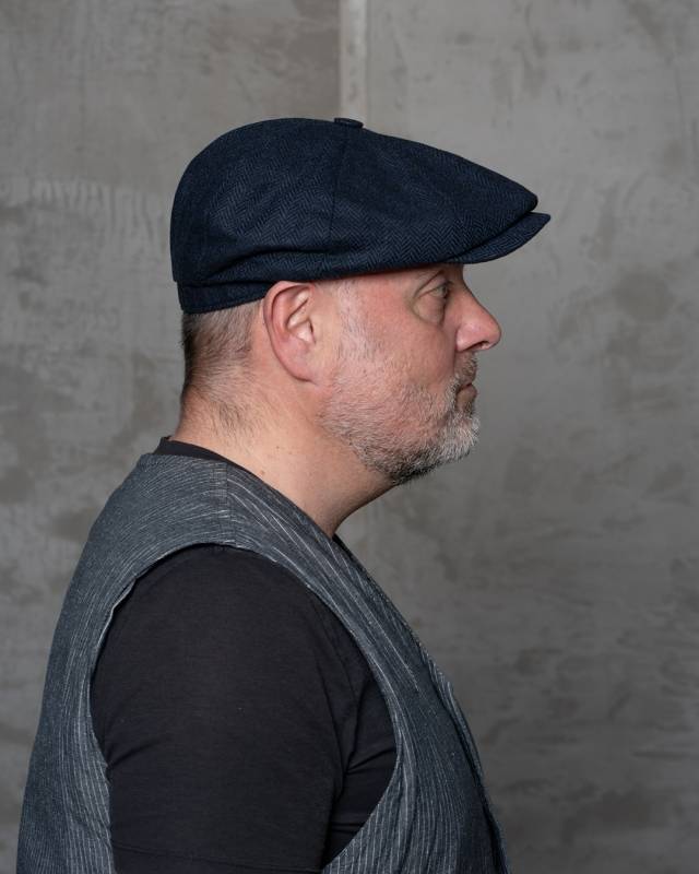 Pike Brothers 1928 Newsboy Cap Herbing blue Online
