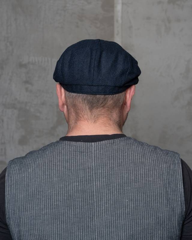Pike Brothers 1928 Newsboy Cap Herbing blue Online