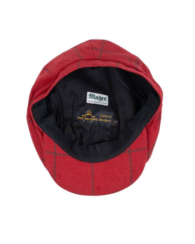 Pike Brothers 1928 Newsboy Cap Higgs red Auslauf