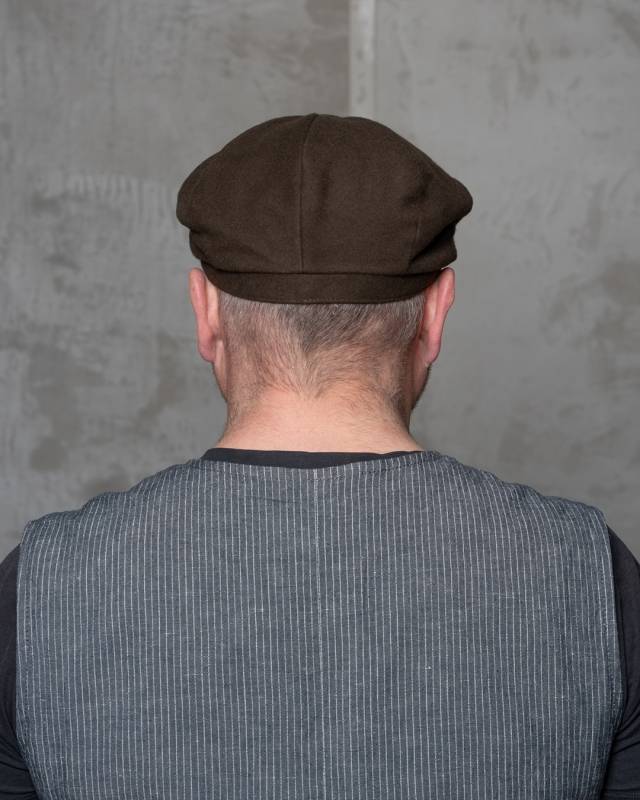Pike Brothers 1928 Newsboy Cap Moleskin soil brown Hotsell