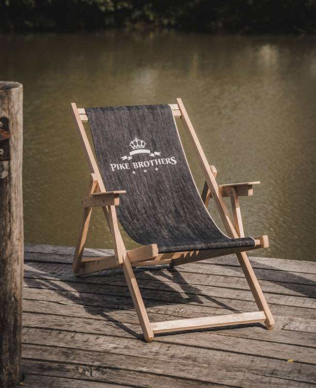 Pike Brothers Pike Brothers Logo Deck Chair Schlussverkauf