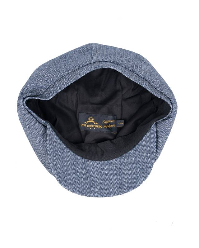 Pike Brothers 1928 Newsboy Cap Kirkburg blue Super Rabatt