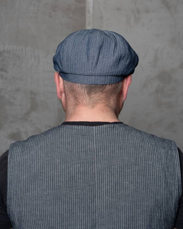Pike Brothers 1928 Newsboy Cap Kirkburg blue Super Rabatt