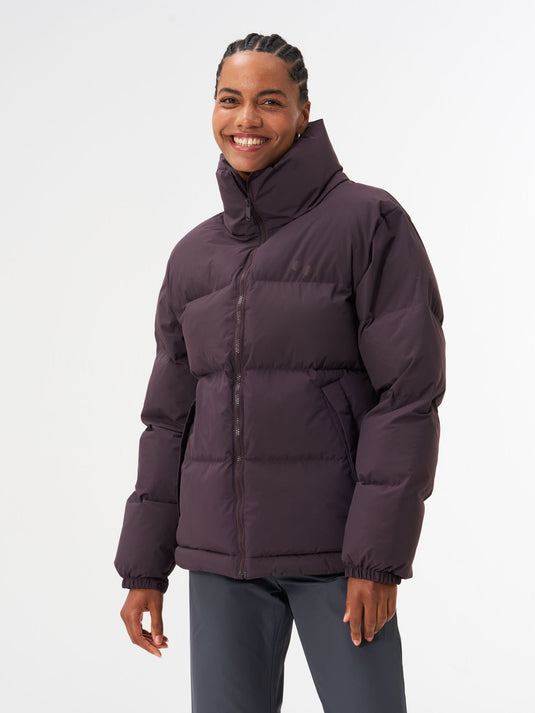Pinqponq Puffer Jacket - Midnight Plum (Unisex) Outlet