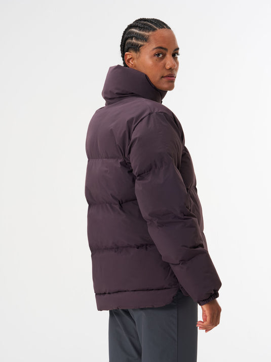 Pinqponq Puffer Jacket - Midnight Plum (Unisex) Outlet