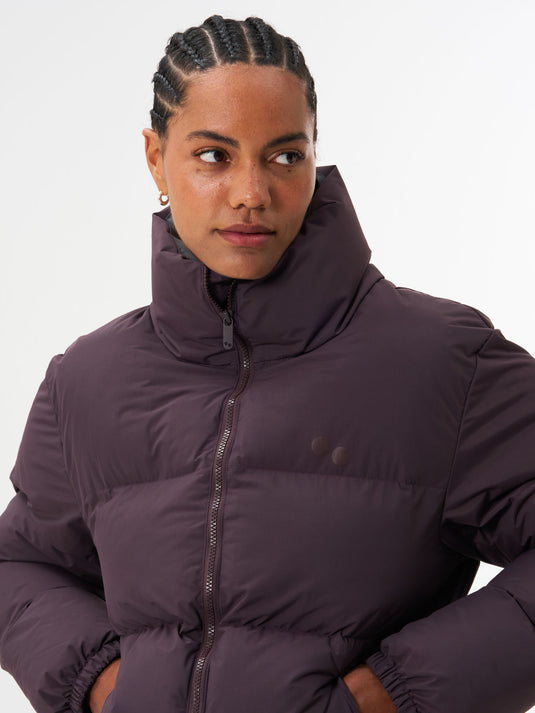 Pinqponq Puffer Jacket - Midnight Plum (Unisex) Outlet