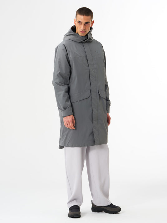 Pinqponq Parka - Storm Grey (Unisex) Auslauf