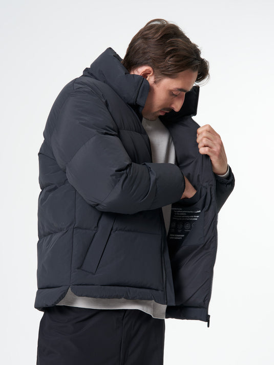Pinqponq Puffer Jacket - Peat Black (Unisex) Angebote