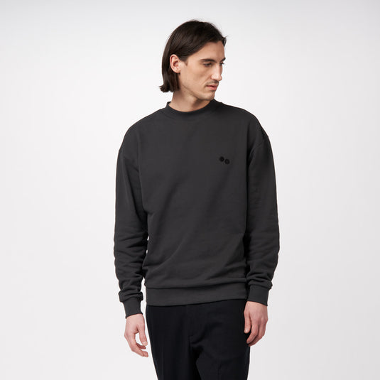 Pinqponq Sweatshirt - Peat Black (Unisex) Günstiger Verkauf