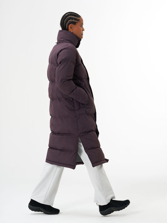 Pinqponq Puffy Parka - Midnight Plum (Female) Günstig kaufen
