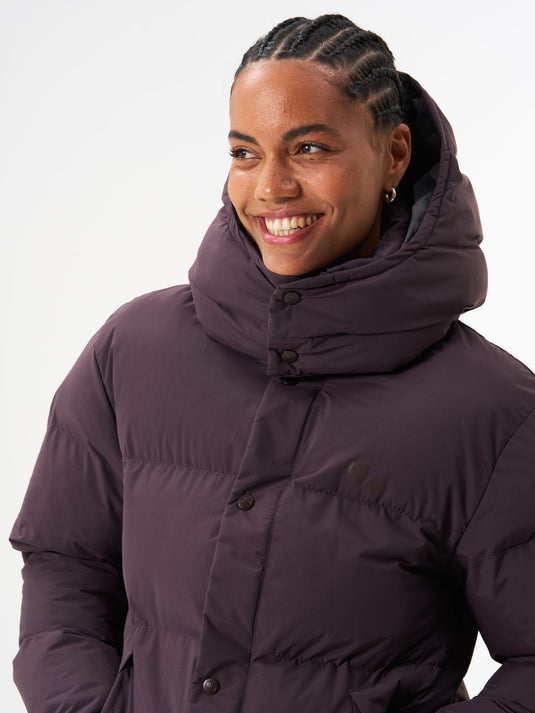 Pinqponq Puffy Parka - Midnight Plum (Female) Günstig kaufen
