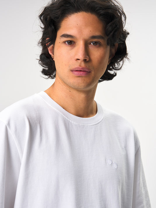 Pinqponq T-Shirt Cotton - Dandelion White (Male) Günstiger Verkauf