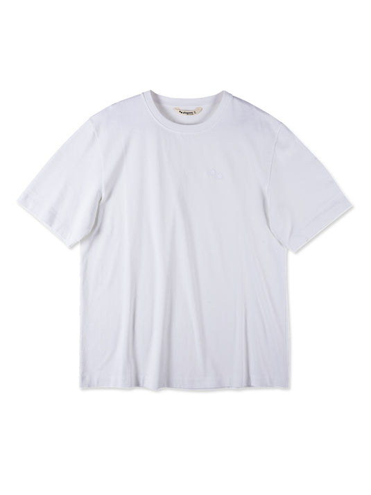 Pinqponq T-Shirt Cotton - Dandelion White (Male) Günstiger Verkauf