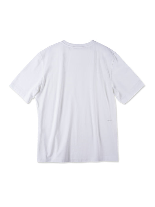 Pinqponq T-Shirt Cotton - Dandelion White (Male) Günstiger Verkauf